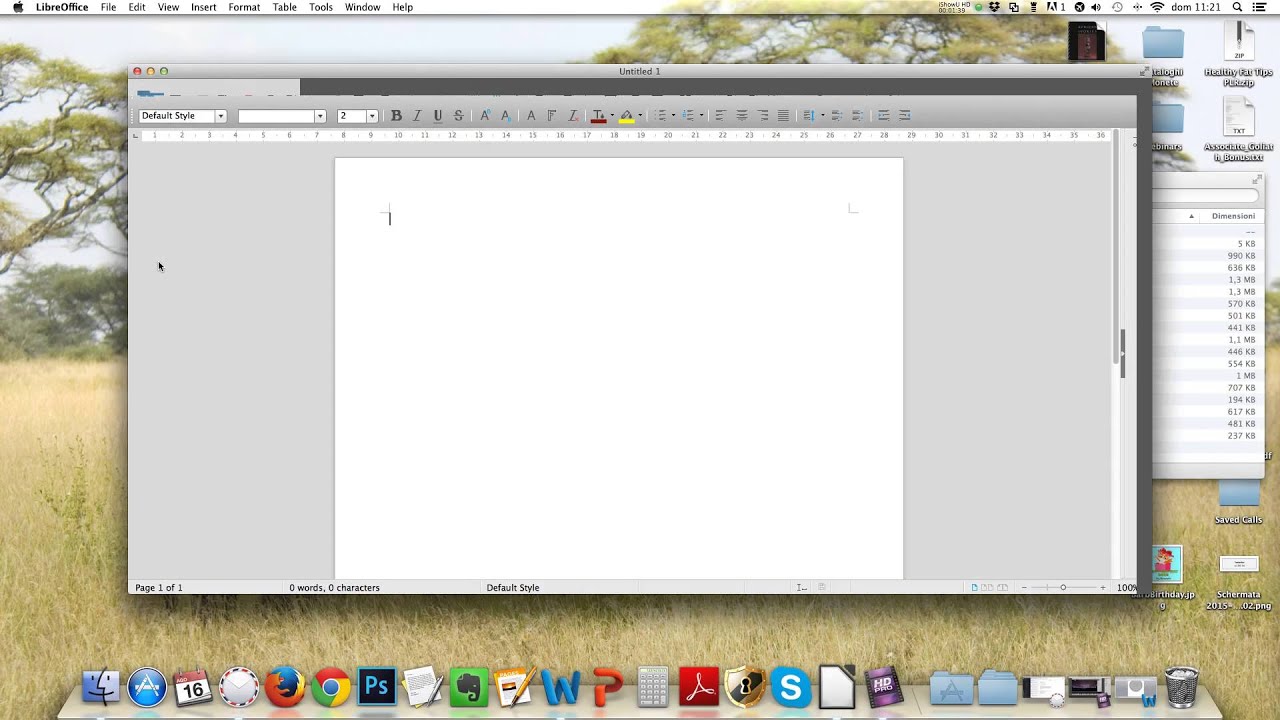 How to Center Your Images on Word and Libre Office