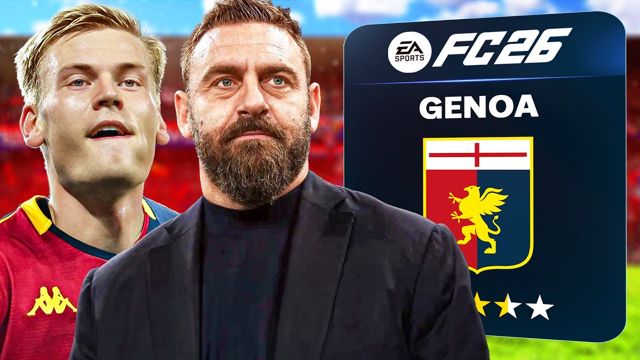 Ho RICOSTRUITO il GENOA con DANIELE DE ROSSI su FC 26!