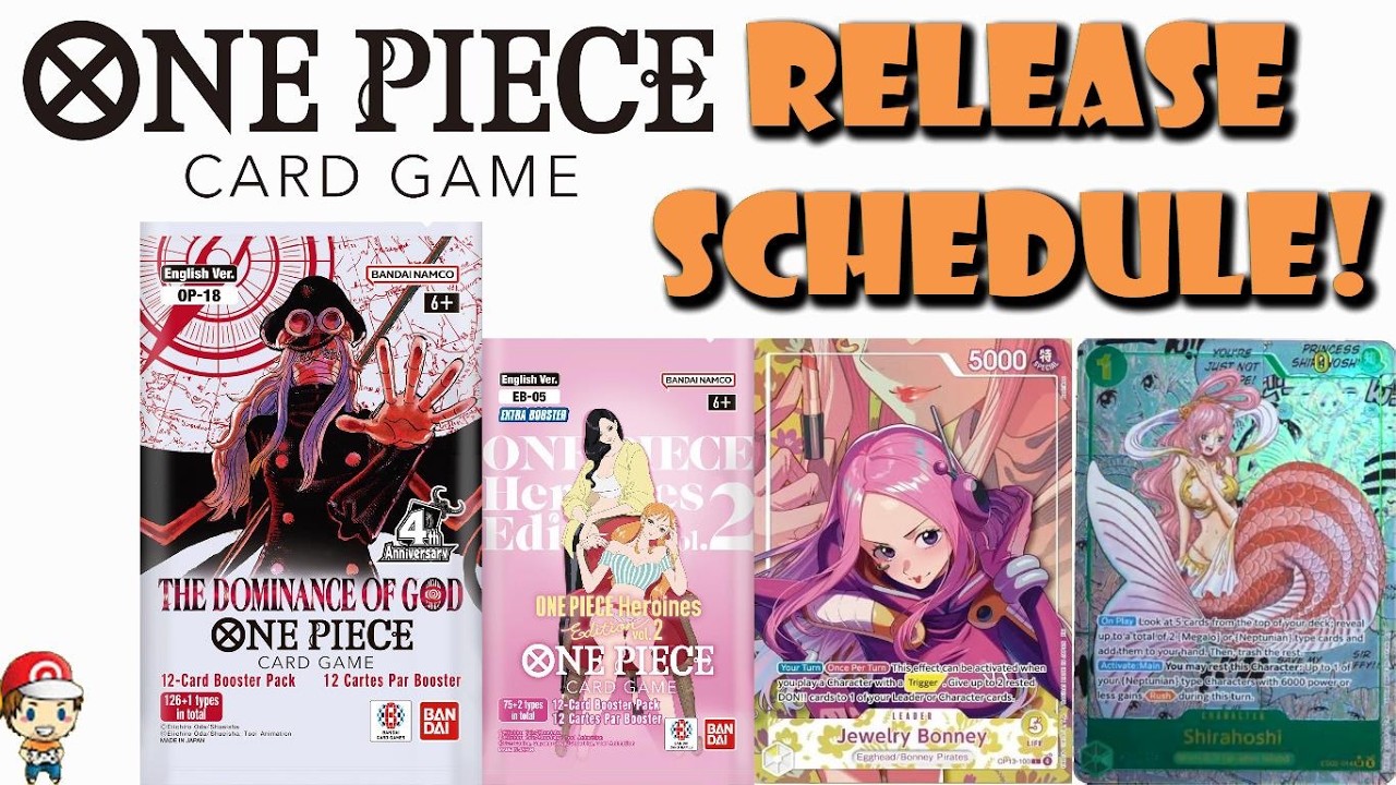 Полное расписание релизов карточной игры One Piece! БОЛЬШОЕ обновление! Всё, что нас ждёт! Руково...