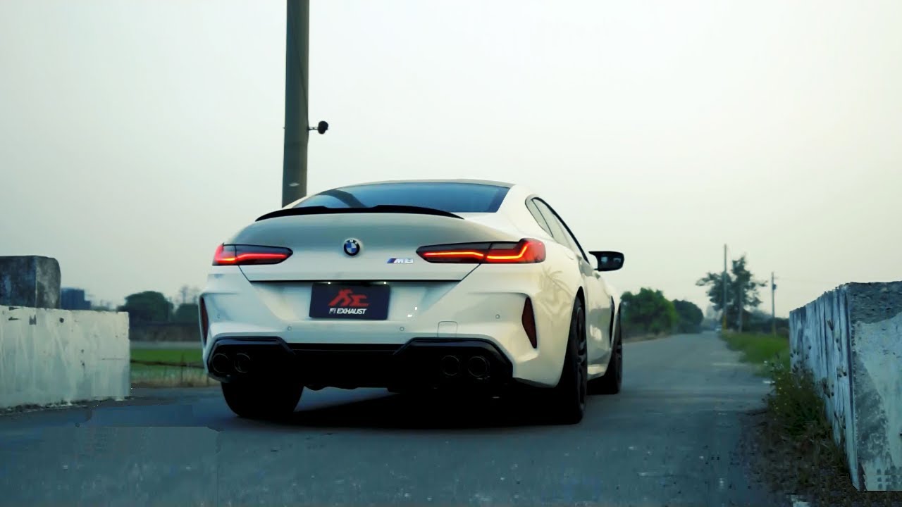 BMW M8 F93 Gran Coupe Upgraded Exhaust