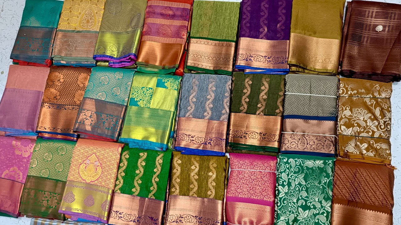 Just - 599🔥Mega Discount😍Year End Stock Clearance Collection Sarees Booking - 7092124211 #Sareelive