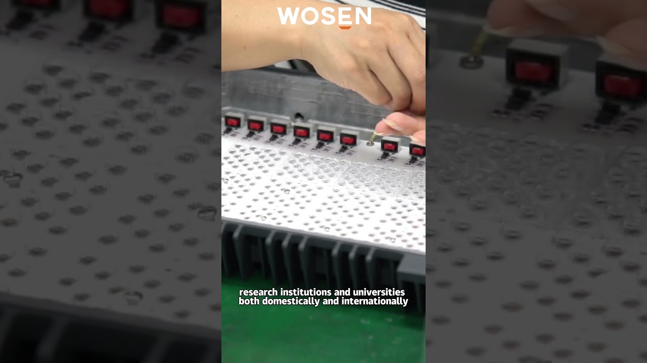 WOSEN's lighting will handle every detail of the lamp beads #factory #lightfactory #manufacturing
