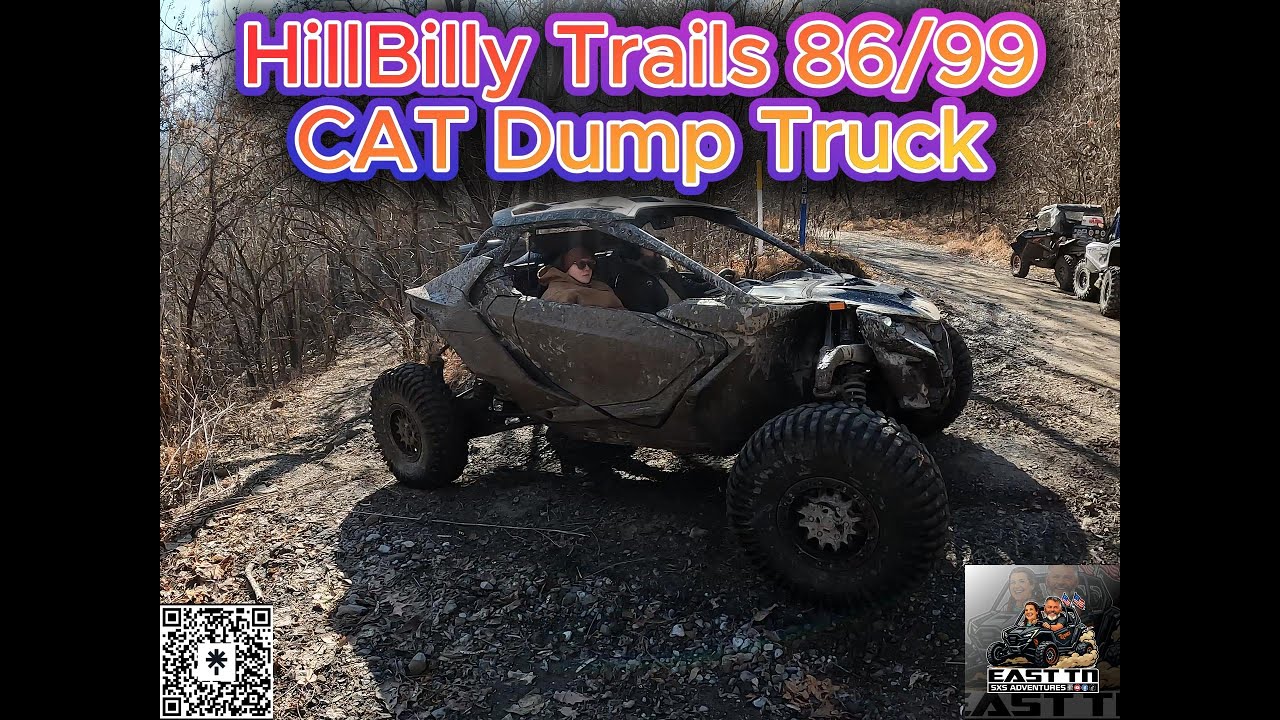 Hillbilly Trails Caterpillar dump truck/Trails 86/99 #cfmoto #canam #polaris #hondatalon