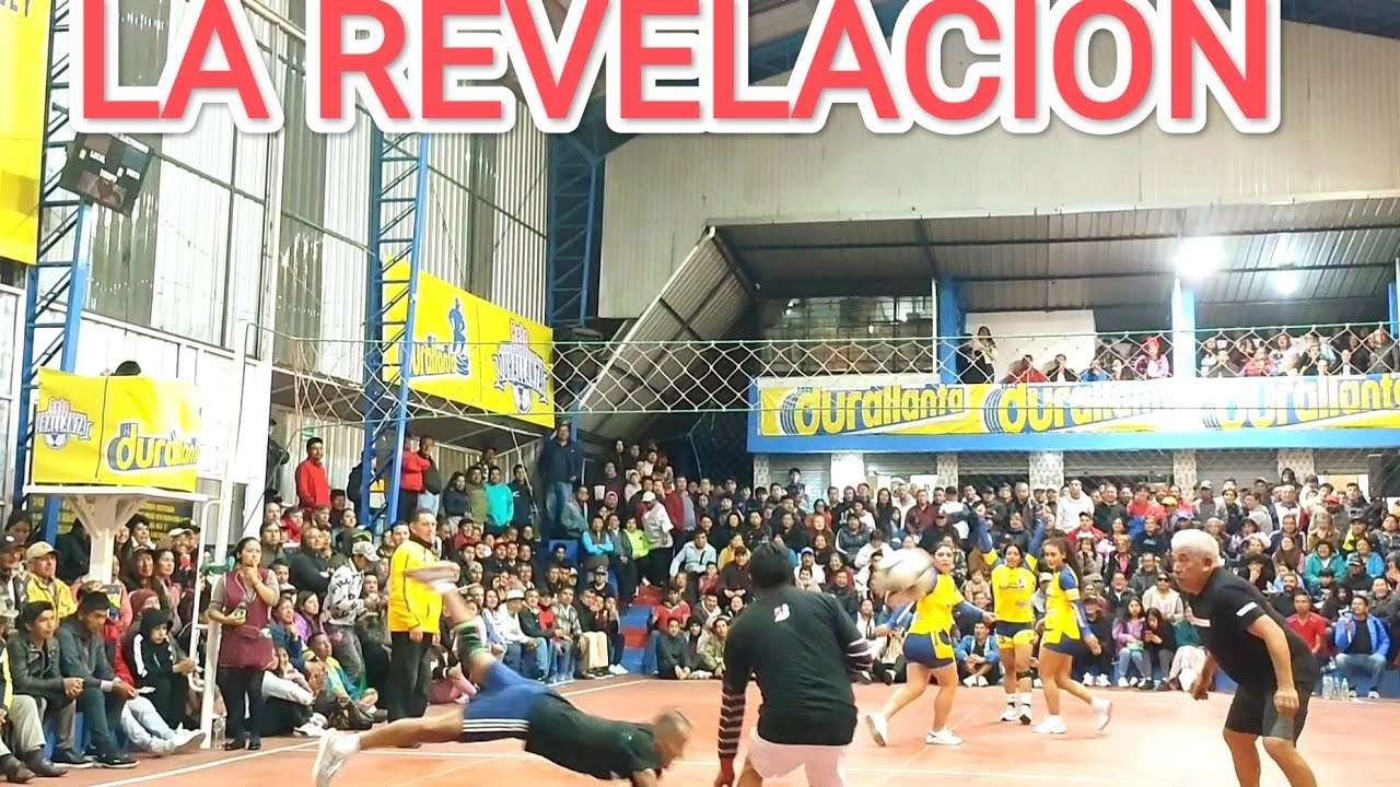 EL SHOW DE YAMI LA GACELA DEL ECUAVOLEY EN SU MEJOR MOMENTO LO DEJARON TODO EN LA CANCHA FINAL