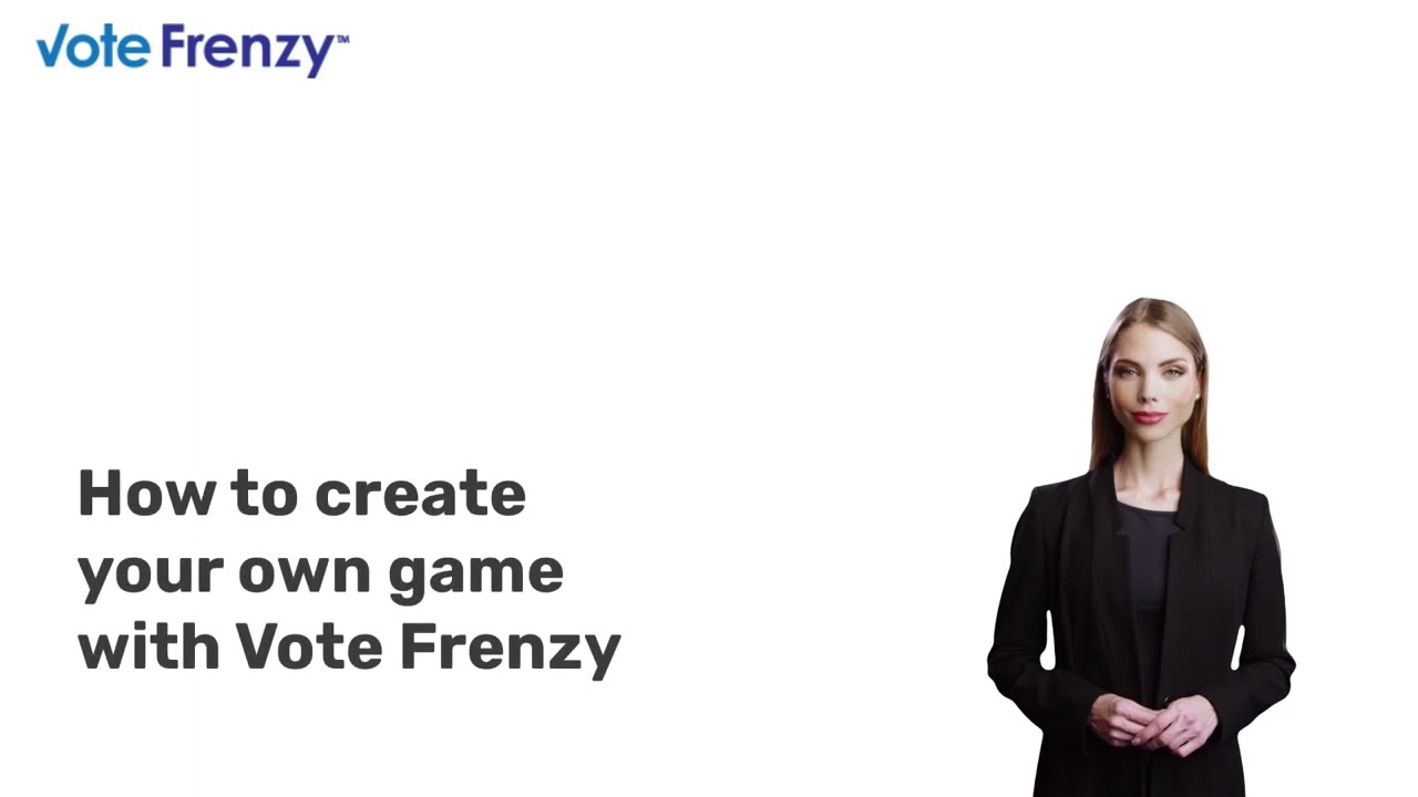 Create a Game part 1 | Vote Frenzy - Game Factory