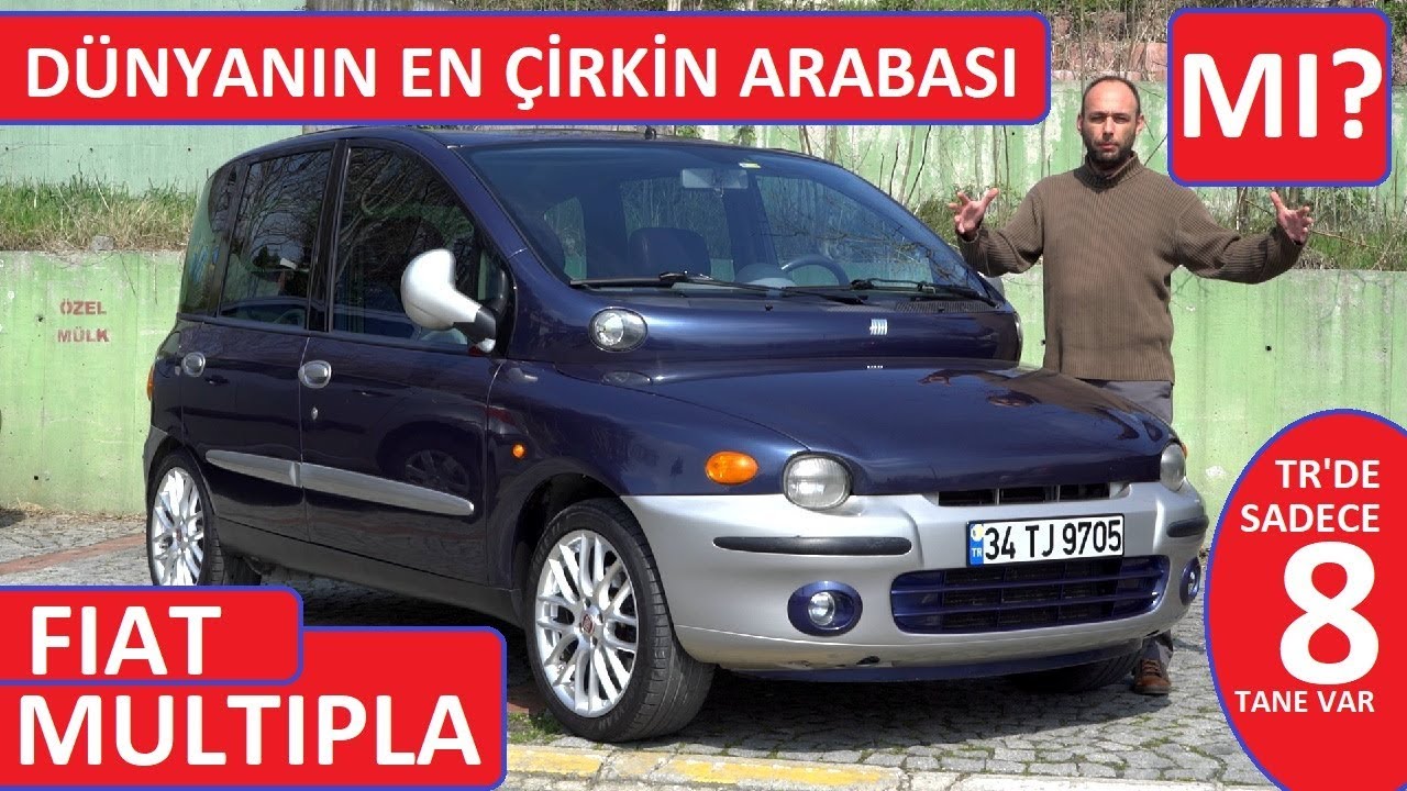 TR'DE TEK #FIAT #MULTIPLA TEST SÜRÜŞÜ/DÜNYANIN EN ÇİRKİN ARABASI MI YOKSA EN HAVALISI MI?