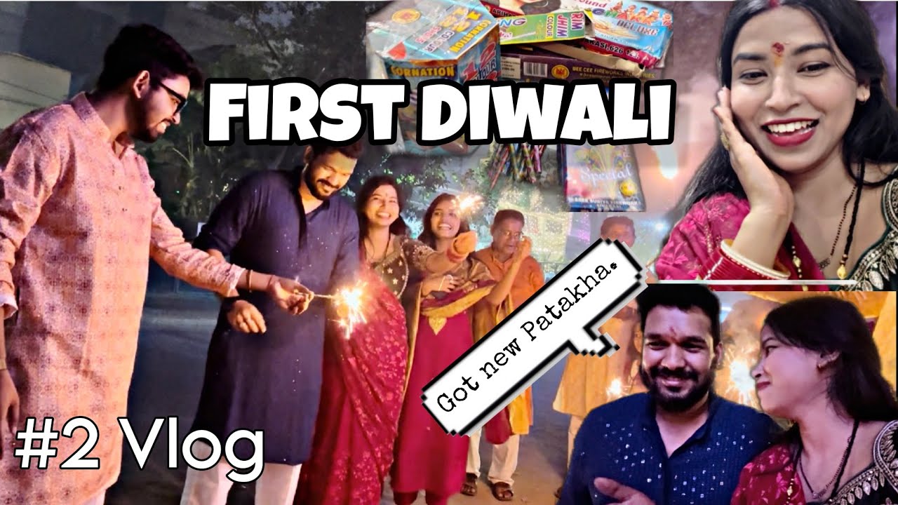 #2ndvlog - First Diwali 🪔 || Khushi Arya Vlogs 