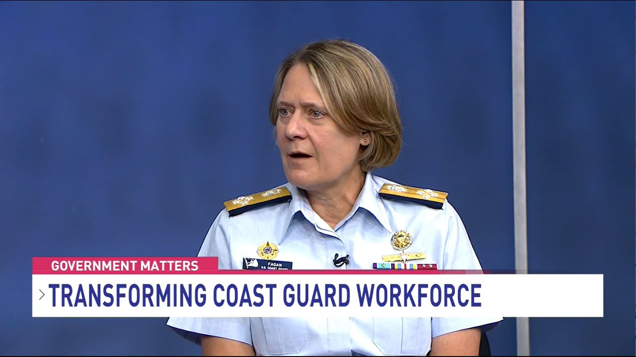 Interview with Coast Guard Commandant Adm. Linda Fagan, the first woman to lead a military branch