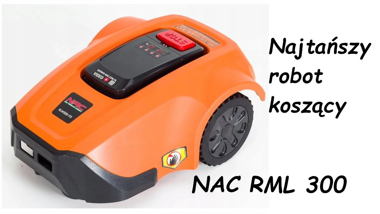 Najtańszy robot koszący. Kosiarka automatyczna NAC RML300. TEST. Czy warto kupić ?