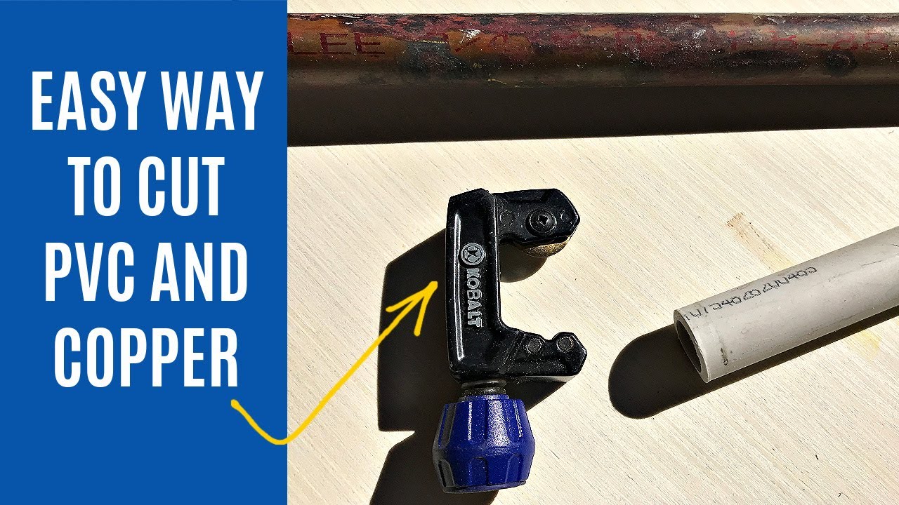 How to Use a Pipe Cutter on PVC Pipe and Copper Pipe for DIY Home Decor Projects