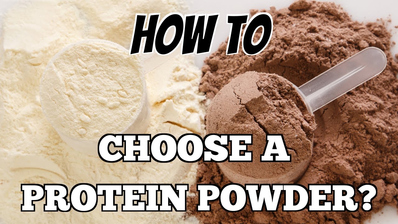 3 Tips On How To Choose The Right Protein Powder For You