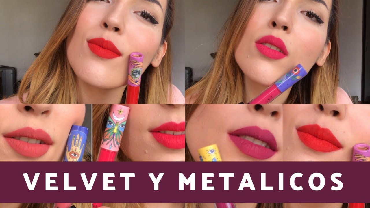 NUEVOS LABIALES DE YUYA VELVET Y METALICOS | SWATCHES + RESEÑA | JUDE JUDE