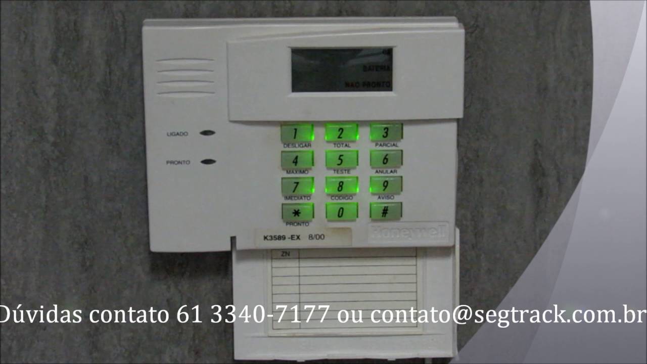 CENTRAL VISTA 48 ,  COMO ANULAR UMA ZONA DE ALARME