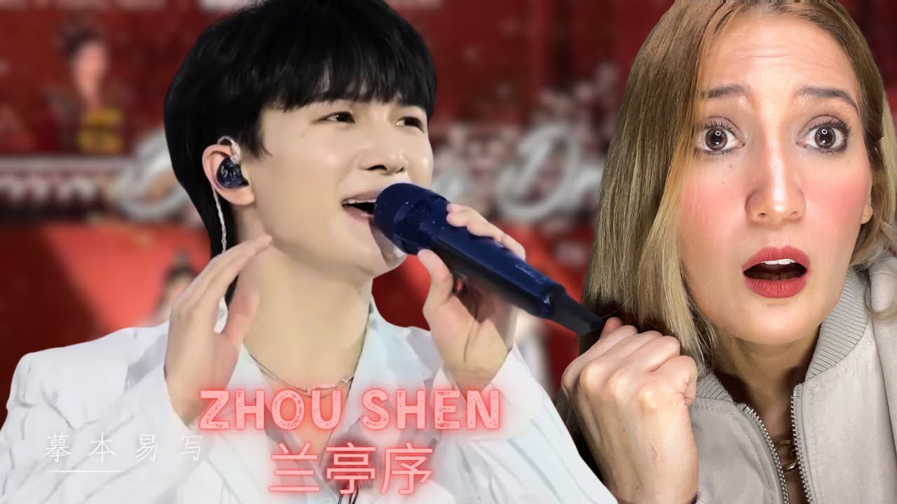 Reaction to Zhou Shen’s Live Performance of “Borrowed Dream” | 周深烟台村晚惊艳献唱《兰亭序》| Kunning Palace OST