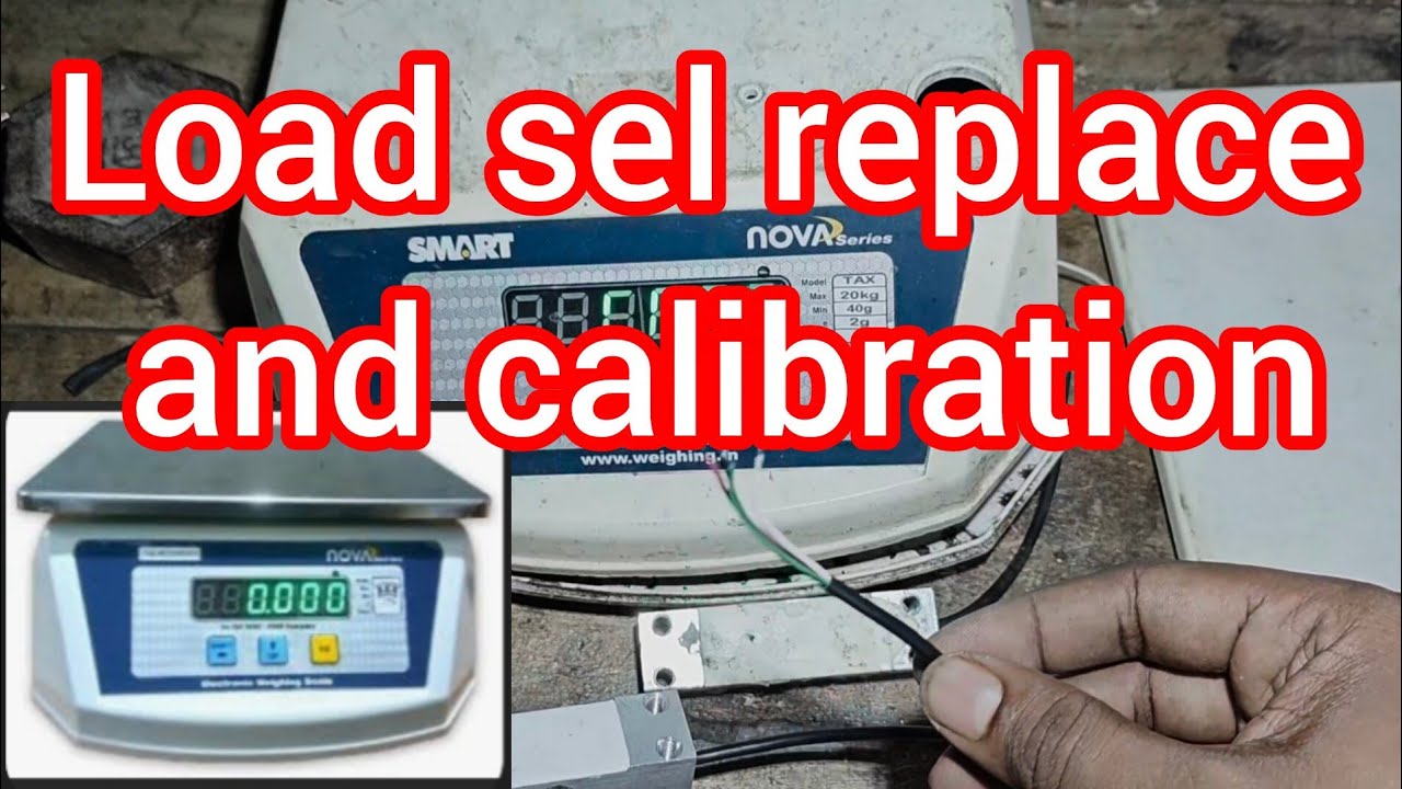 Digital Weight machine load cell replace and calibration#repair