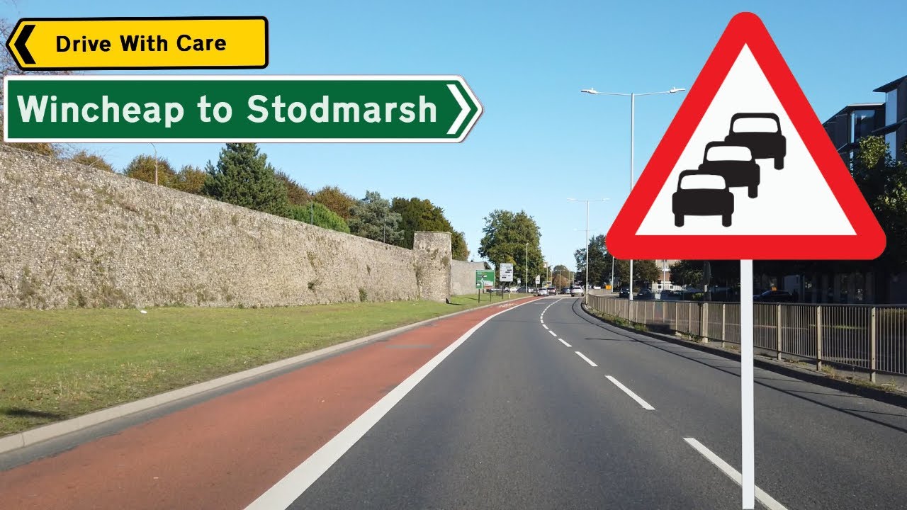 Driving Wincheap to Stodmarsh