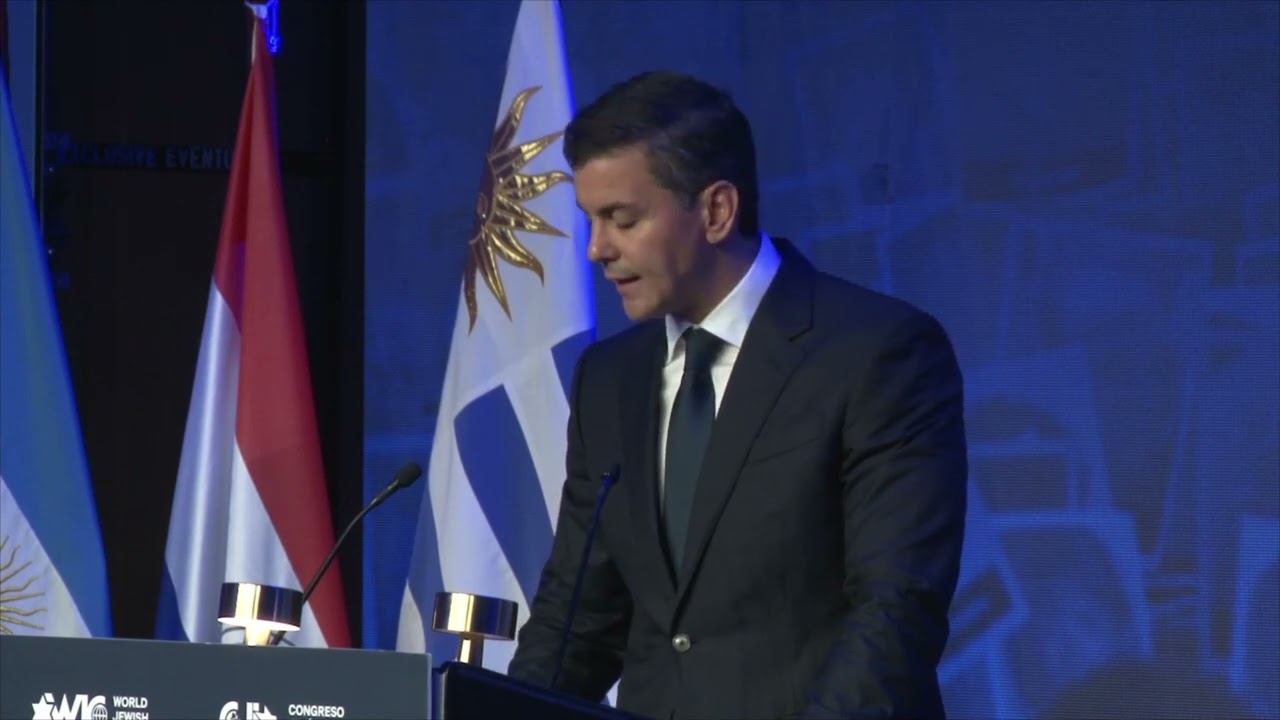 Discurso del Presidente Santiago Peña en Argentina por el 30 aniversario del atentado a la AMIA