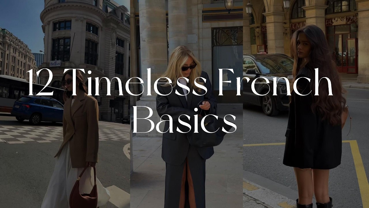Women in Paris Wear These 12 Elegant Basics More Than Anything Else