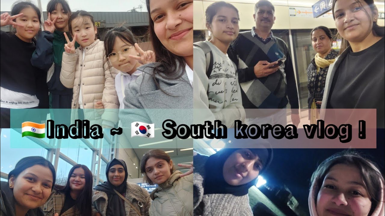 India 🇮🇳 to South Korea 🇰🇷 ....journey vlog !            #gksstudent #gkskorea #daegu university