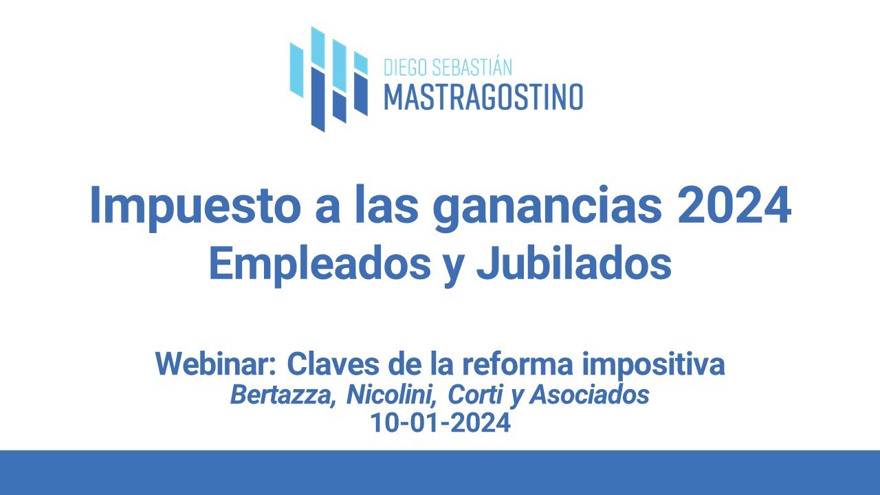 Impuesto a las Ganancias 2024: Retenciones a empleados y jubilados