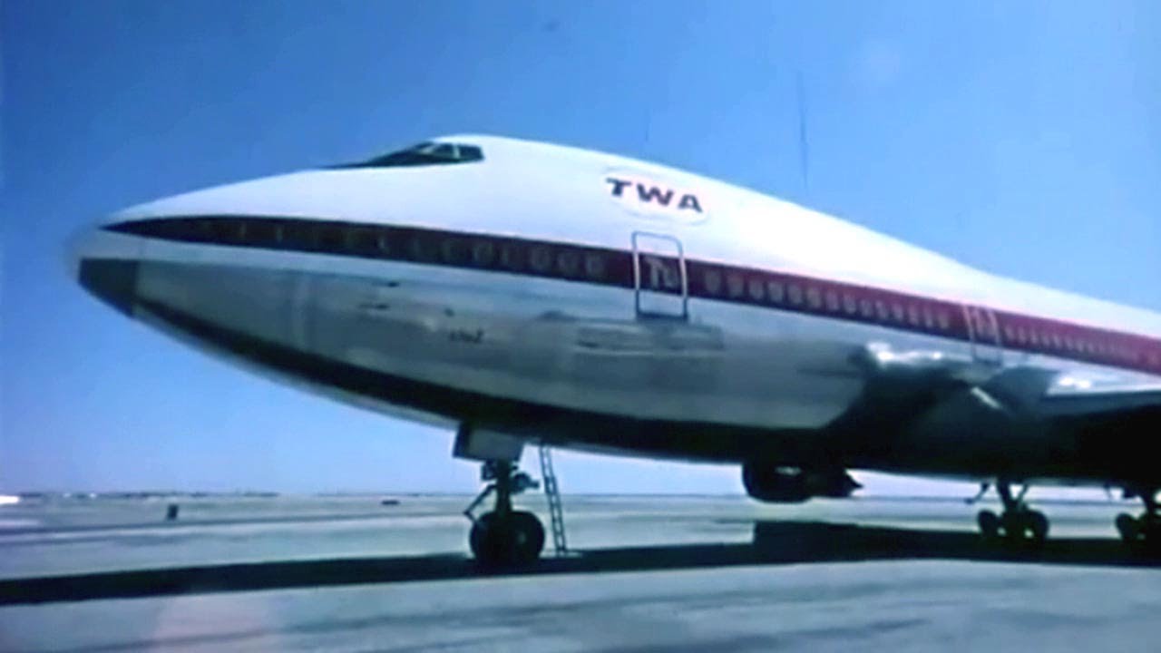 Boeing 747 Jumbo Jet Promo Spot  - 1971