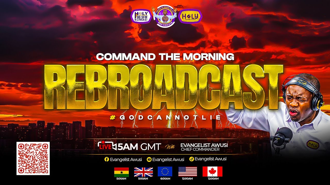REBROADCAST || COMMAND THE MORNING  || 7TH FEB.2026