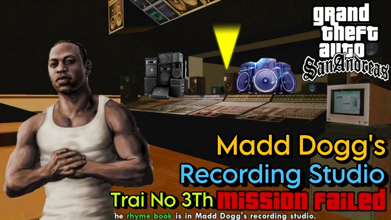 Madd Dogg's Recording Studio Mission Faild || Trai No 3Th || GTA San Andreas 2026