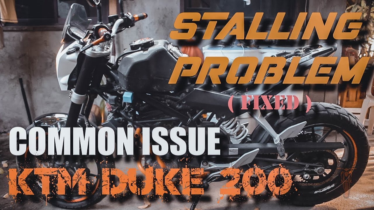 Common Issue - KTM Duke/RC 200/390 - Stalling Problem - Cleaning Throttle Body and Fuel Injector