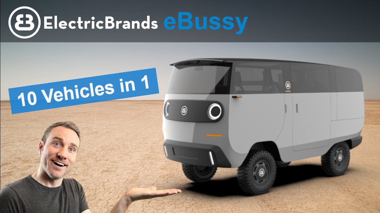 2021 Electric Brands eBussy - The World's Weirdest Vehicle