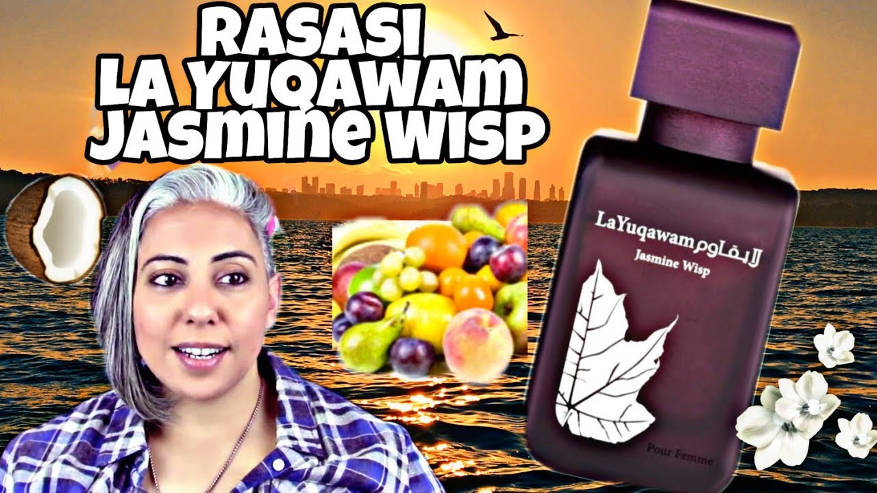 Rasasi La Yuqawam Jasmine Wisp | Gorgeous Fruity Floral with Coconut | Glam Finds | Fragrance Review