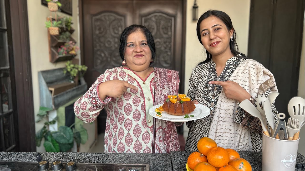 Orange Tea Cake with Nameera Basheer | Tea cake recipe | Winter Dessert | CookWithZobia 