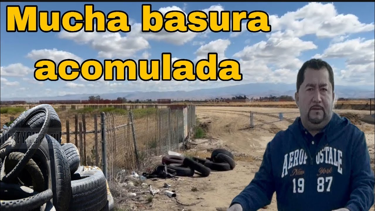 SEGUIMOS  EN ESTOS CAMINOS PELIGROSOS PARECE DOMPE DE BASURA YA AREA DE LAMONT CALIFORNIA 