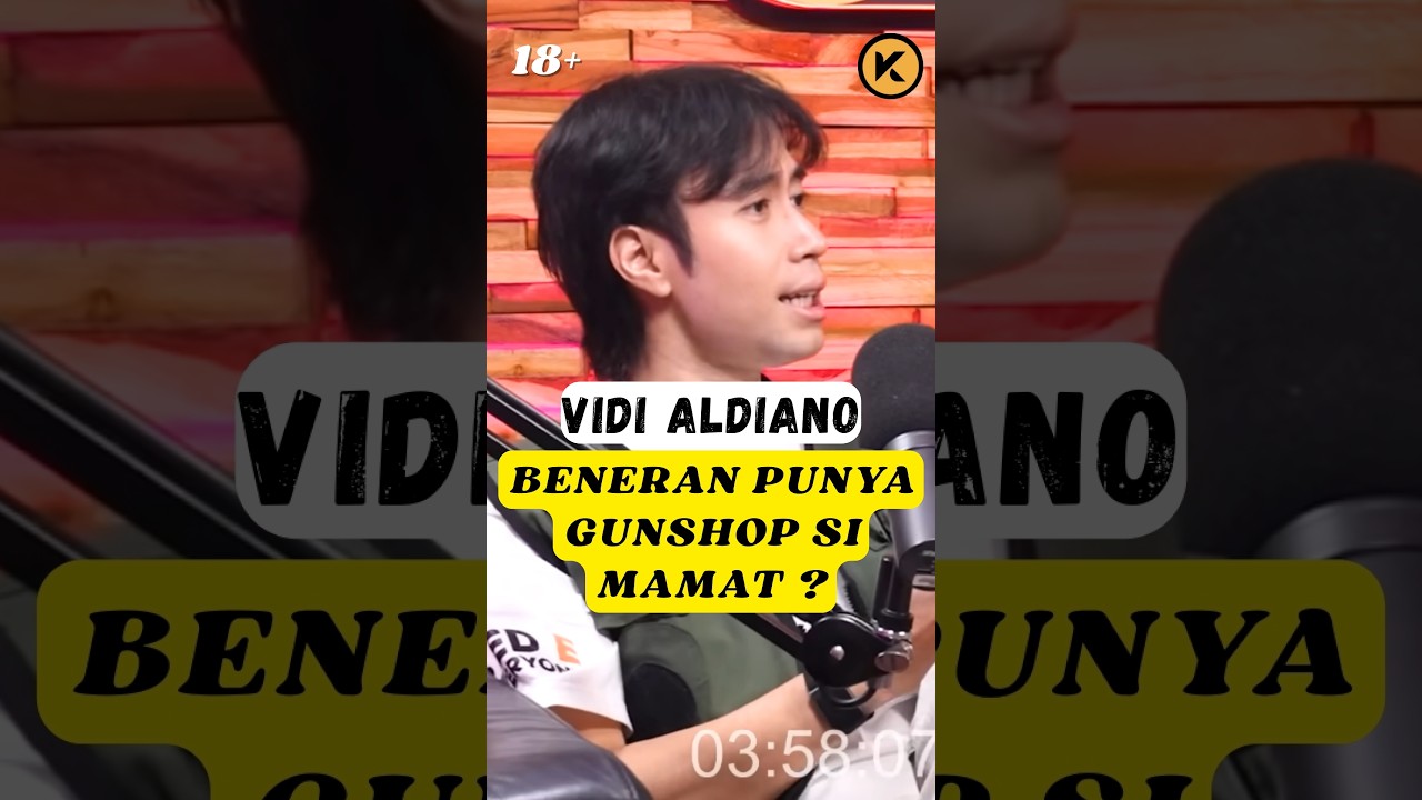vidi kaget mamat punya gunshop 