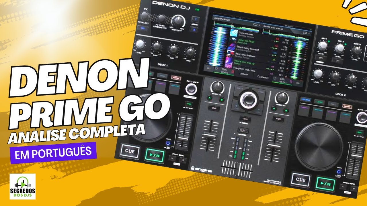 Denon Prime Go - Análise Completa em Português