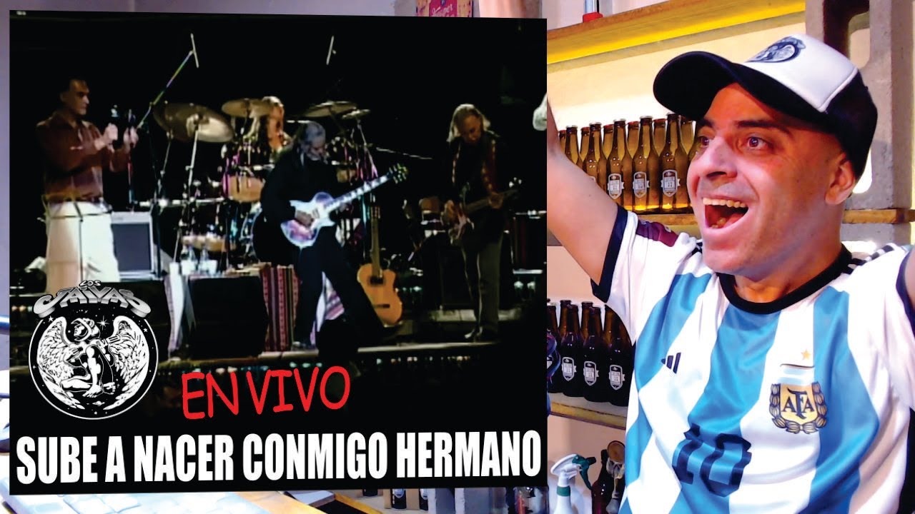 REACCIÓN A LOS JAIVAS - SUBE A NACER CONMIGO HERMANO / EN VIVO