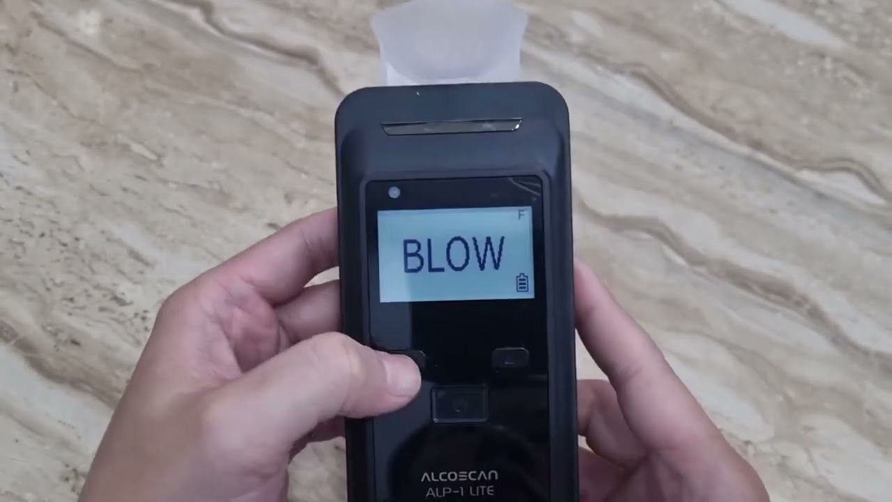 Hướng dẫn sử dụng máy đo nồng độ cồn ALP-1 Lite của hãng Sentech