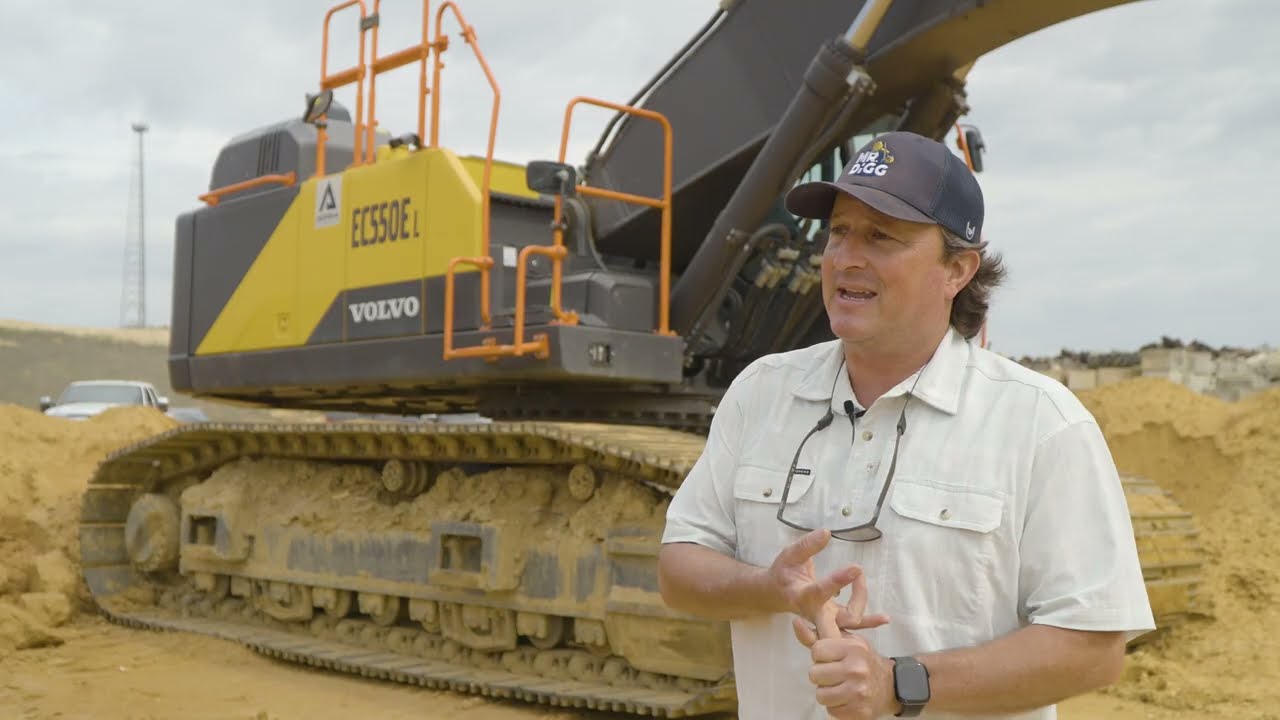 How Mr. Digg Moves More Dirt, Faster: Volvo EC550EL Excavator + Werk-Brau Bucket