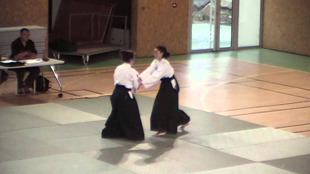 Examen 1er Dan (ceinture noire) Aikido de Léa la Scala
