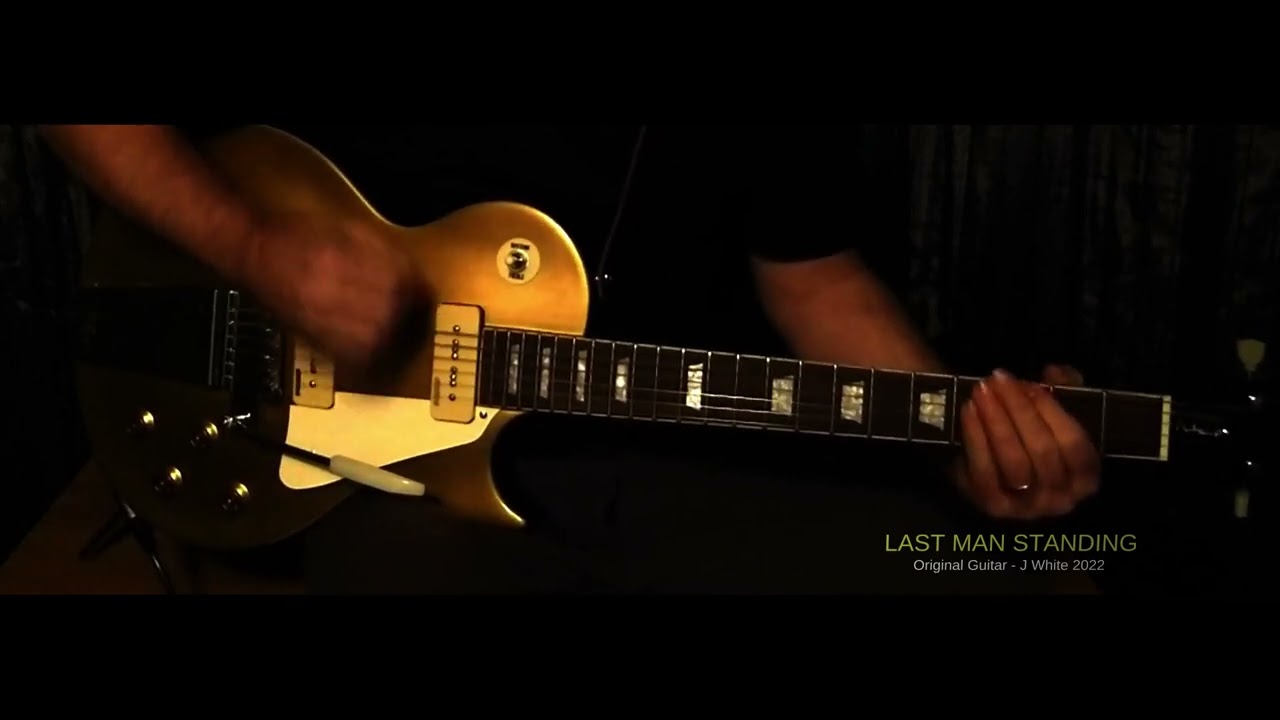 Original Track - Last Man Standing - Vintage V100MU guitar #rocknroll #jerryleelewis