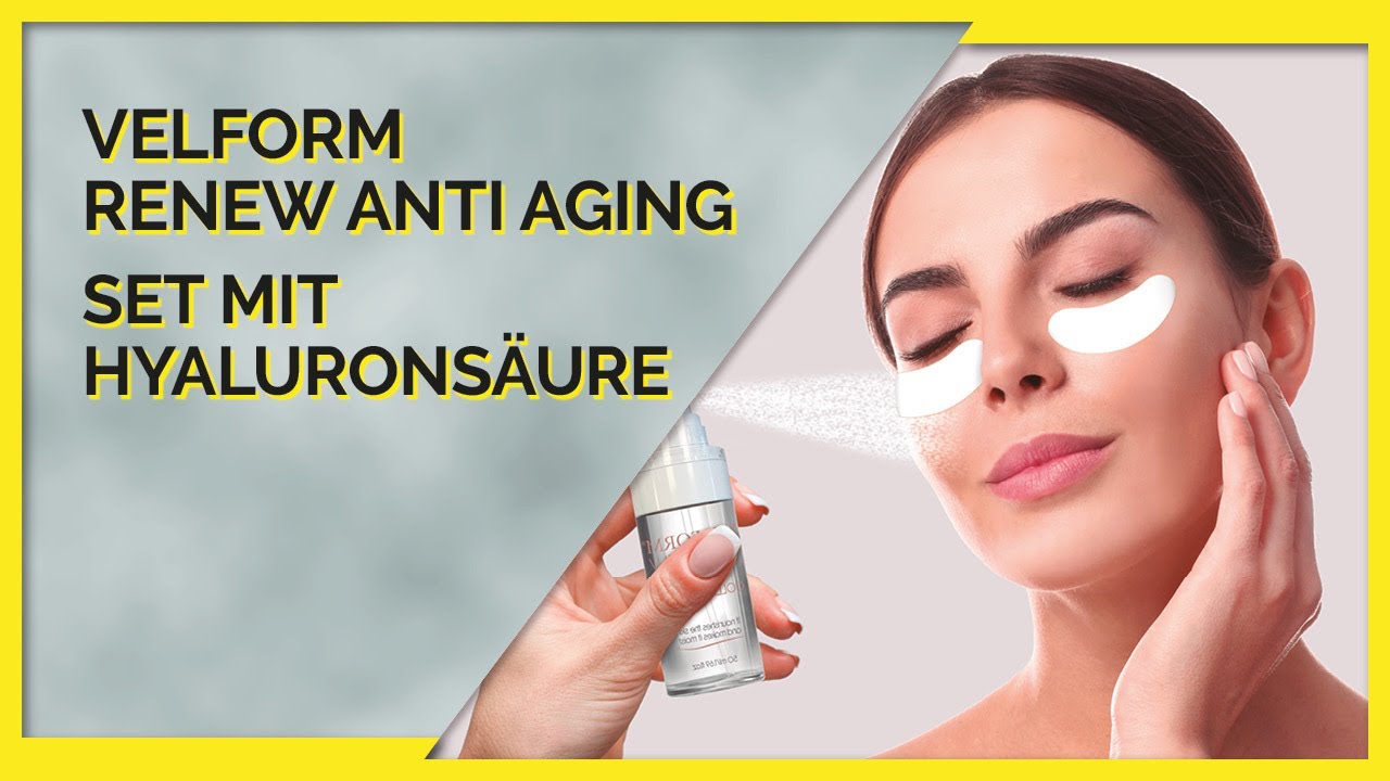 Velform Renew Anti Aging &ndash; plastry i spray kolagenowy dla promiennej, młodzieńczej sk&oacute;ry