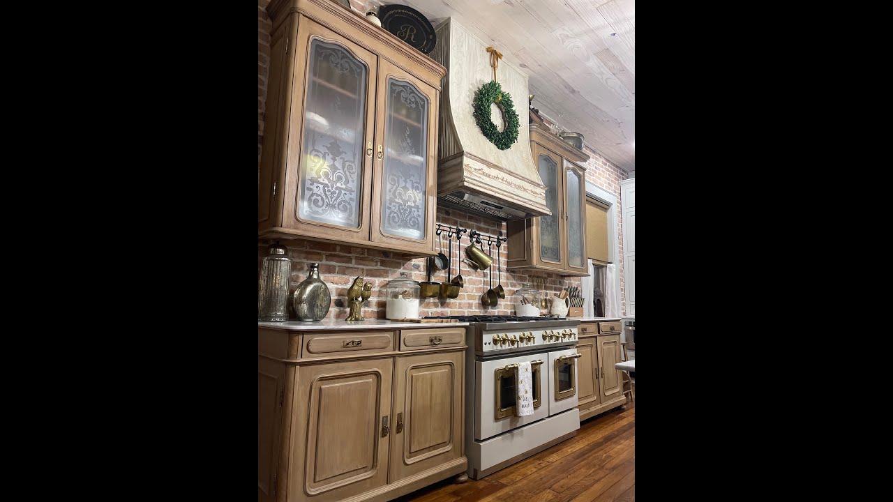 Unfitted Inspired Kitchen/ Repurposing antiques as cabinetry/ The learning curve was REAL