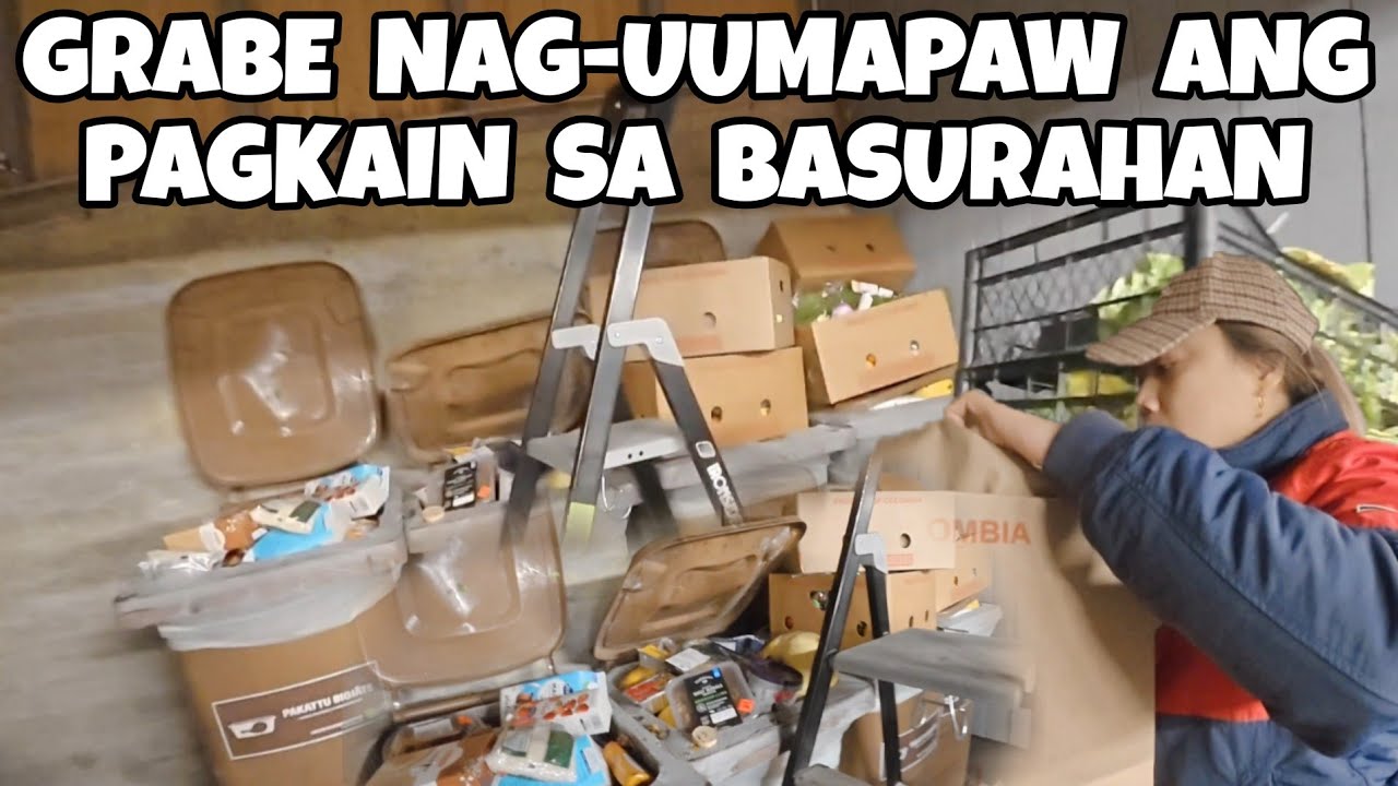 GRABE PUNONG-PUNO ANG BASURAHAN | DUMPSTER DIVING IN FINLAND | THAI-FINNISH 