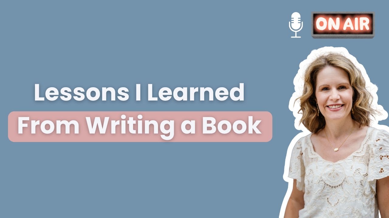 Lessons I Learned from Writing a Book