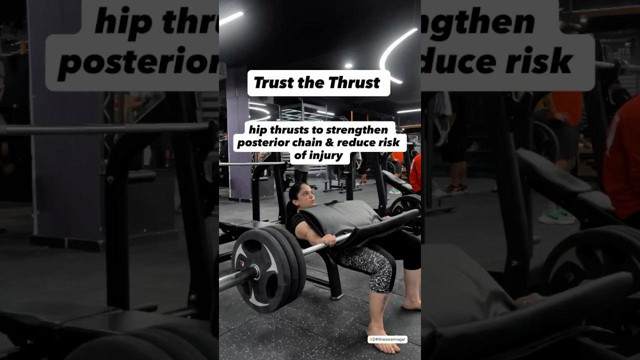 Trust the thrust 💪🍑#viral #gym#physiotherapist #duet #gymmotivation #doctor