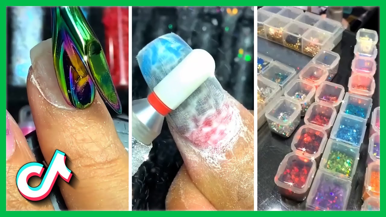 Best Nail Art Poly Gel Ideas and Designs |  Amazing Gel Nails TikTok Compilation