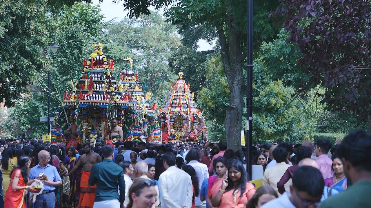 Ealing Shri Kanaga Thurrkai Amman Temple chariot Festival day 2025 part 2