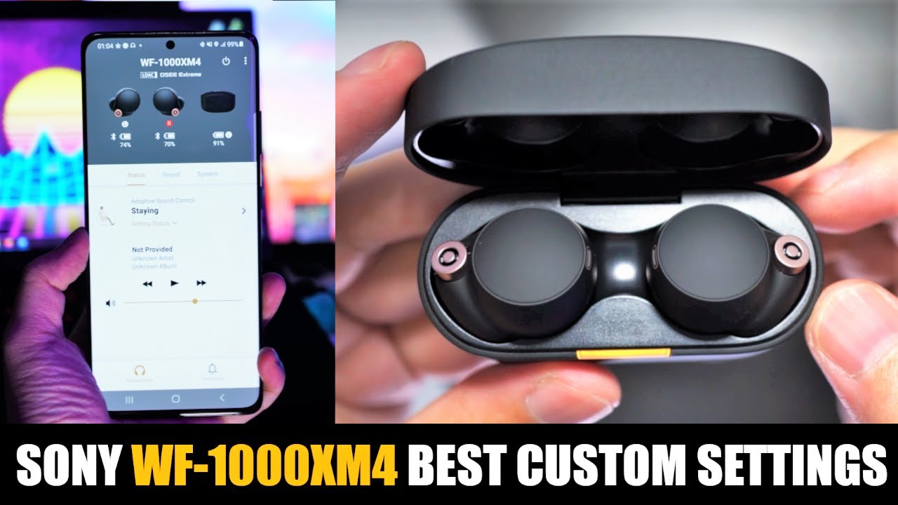 Sony WF-1000XM4 Best Custom Settings 🔥