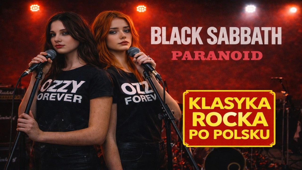 Black Sabbath – Paranoid po polsku | Cover Kasi i Redish | Klasyka rocka po polsku