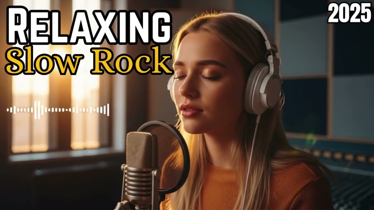 ☕ Relax & Chill Slow Rock – Soft Rock Background Music for Daily Mood