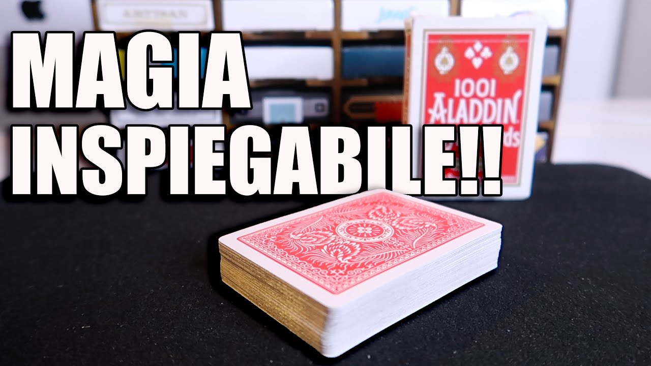 QUESTO TRUCCO CON LE CARTE NON PUÓ ESSERE CAPITO!! Spiegazione